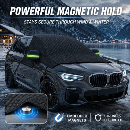 2026 Upgraded Magnetic All-Weather Windshield Snow Cover