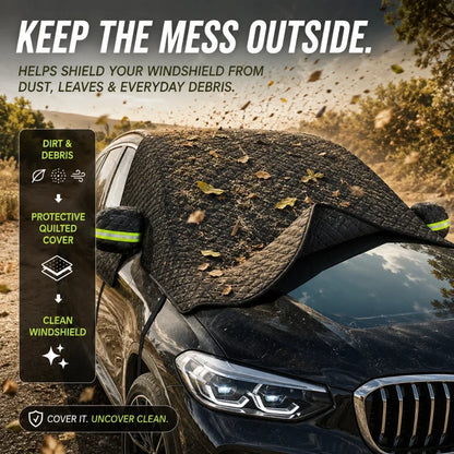 2026 Upgraded Magnetic All-Weather Windshield Snow Cover