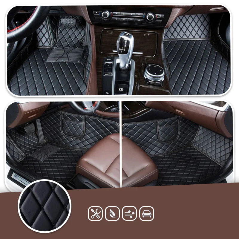 Elvie 2025 Waterproof Non-slip Universal Fit Customized Floor Mats for Cars, SUVs, and Trucks