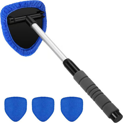🔥Last Day 50% OFF🔥 Microfiber Car Windshield Cleaning Tool with Extendable Handle