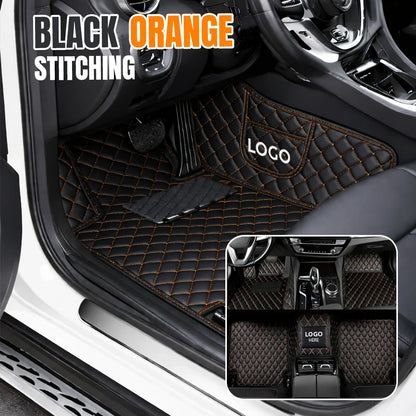 Elvie 2026 Premium 5-Layer Leather Custom Floor Mats for Cars